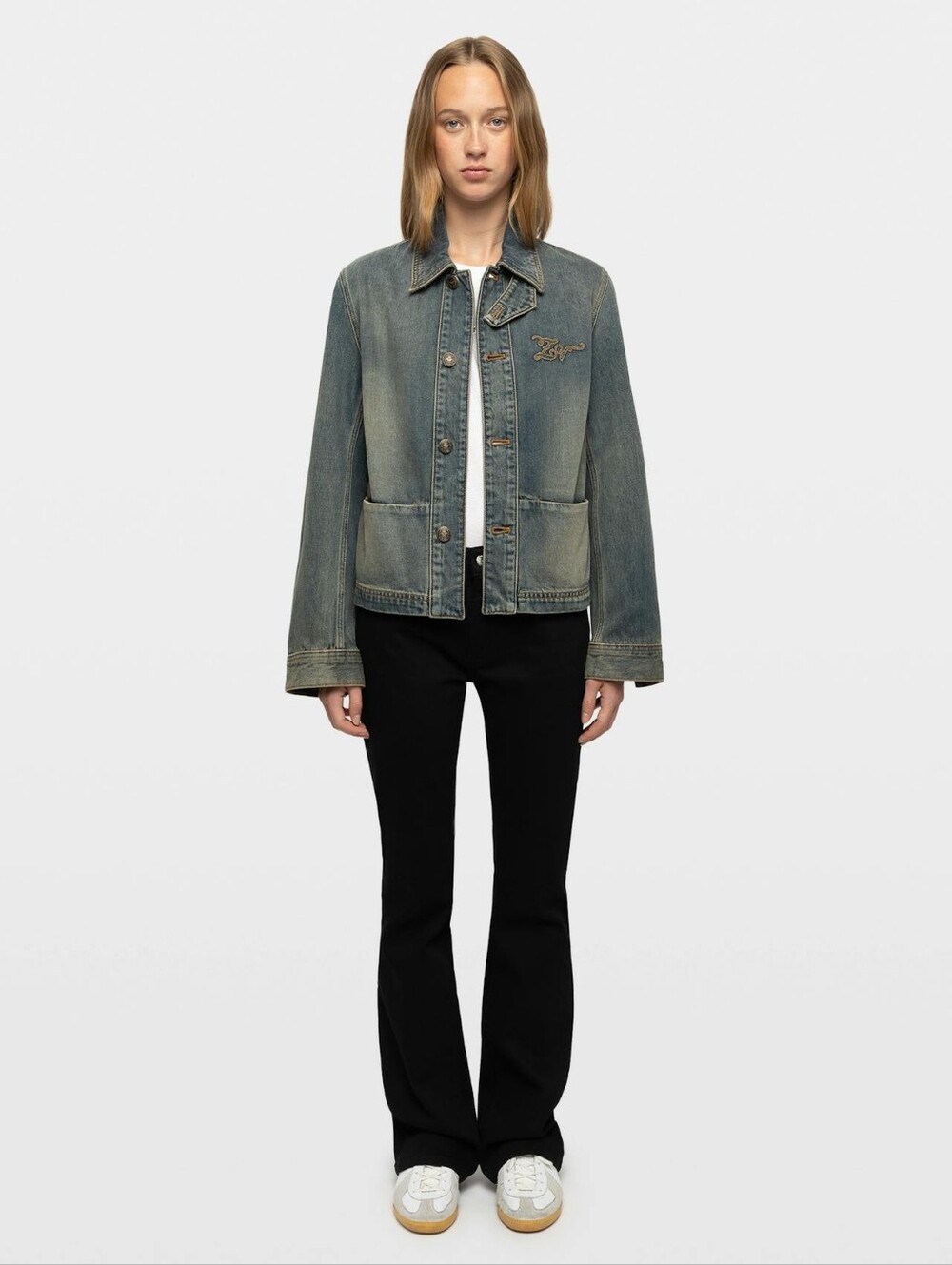 Zadig & Voltaire Lessa Denim Jacket